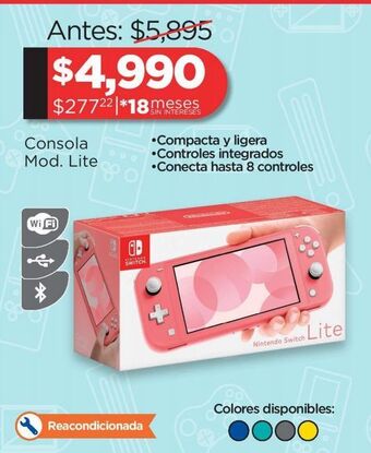 Chedraui Consola oferta