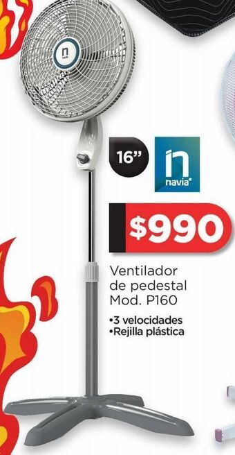 Chedraui Ventilador de pedestal oferta