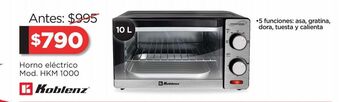 Chedraui Horno eléctrico koblenz oferta