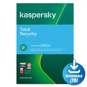 RadioShack Antivirus Descargable Kaspersky Total Security / 2 años / 1 dispositivo oferta