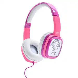 Audífonos Spectra Kids Sound Art / On ear / Rosa con blanco