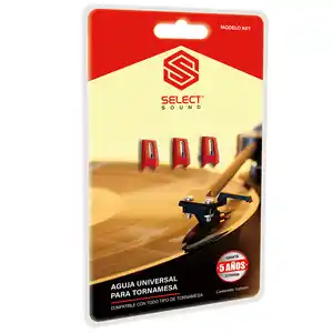 RadioShack Agujas de Repuesto para Tornamesa Select Sound / 3 piezas oferta