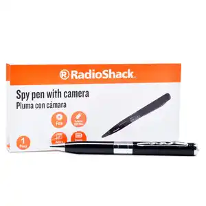 Pluma con Cámara Espía RadioShack IA20950G / 720 p / Micro SD / Negro