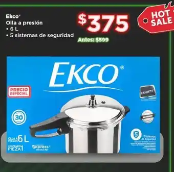 Bodega Aurrerá Olla a presión ekno oferta