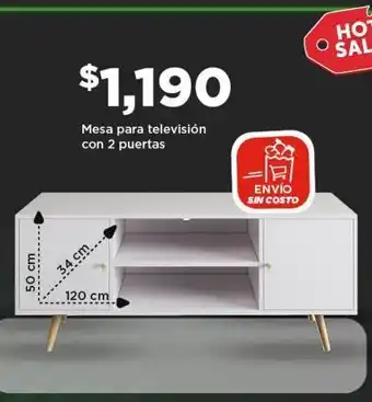 Bodega Aurrerá Mesa para televisión oferta