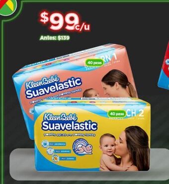 Bodega Aurrerá Pañales suavelastic oferta
