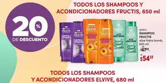 Shampoo fructis 650ml