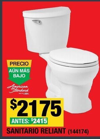 Sanitario de 2 piezas reliant