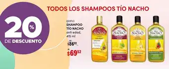 Shampoo tío nacho 415ml