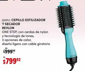 Woolworth Cepillo estilizador y secador revlon oferta