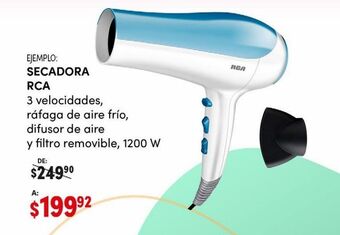 Combo de secadora y alaciadora rca oferta en DelSol