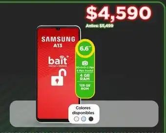 Bodega Aurrerá Celulares samsung a13 oferta