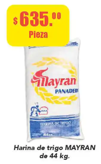 Super Aki Harina de trigo MAYRAN de 44 kg oferta