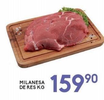 Alsuper Milanesa de res kg oferta