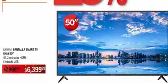 Woolworth Pantalla smart tv ghia 50" oferta