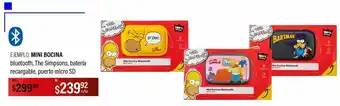 Woolworth Mini bocinas oferta
