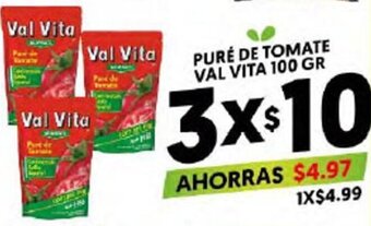 Merco Puré de Tomate Val Vita 3x100gr oferta