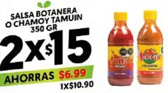 Merco Salsa Botanera o Chamoy Tamuin 2x350gr oferta