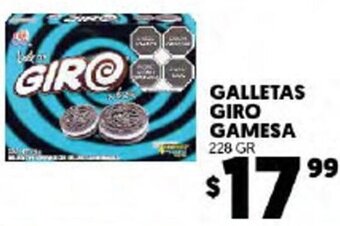 Galletas Giro Gamesa 228gr