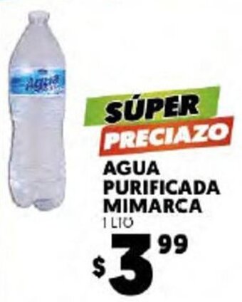 Merco Agua Purificada Mimarca 1lto oferta