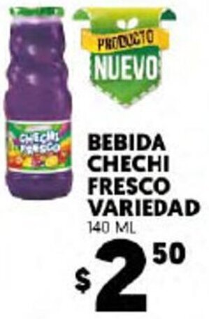 Merco Bebida Chechi Fresco Variedad 140ml oferta