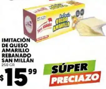 Merco Imitación de Queso Amarillo Rebanado San Millán 250gr oferta