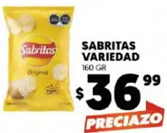 Merco Sabritas Variedad 160gr oferta