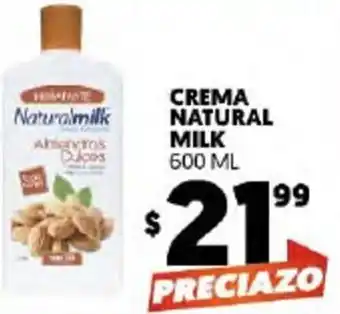 Merco Crema Natural Milk 600ml oferta