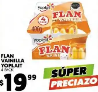 Flan Vainilla Yoplait 4 Pack