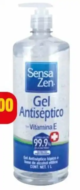 Farmacias Guadalajara Gel Antiseptico Sensa Zen 1 Litro oferta