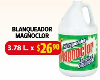 Farmacias Guadalajara Blanqueador Magnoclor 3.78L oferta