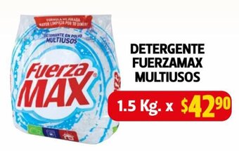 Farmacias Guadalajara Detergente Fuerzamax Multiusos 1.5kg oferta