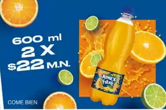 Farmacias Guadalajara Jumex Fresh 600 ml oferta