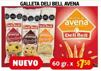 Farmacias Guadalajara Galleta Deli Bell Avena 60 gr oferta