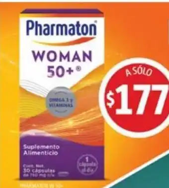Farmacias Guadalajara Pharmaton Woman 50+ oferta