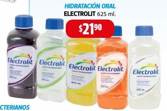 Farmacias Guadalajara Electrolit 625 ml oferta