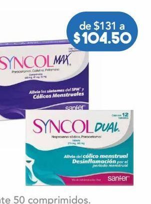 Farmacia San Pablo Syncol max 650/60/15mg 12 comprimidos oferta