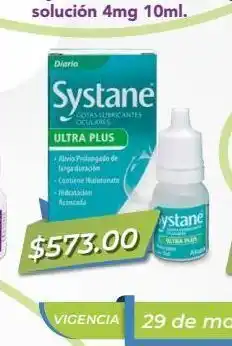 Systane ultra plus solución 4mg 10ml.