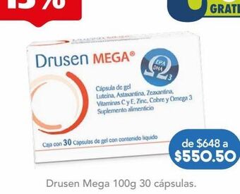 Drusen mega oral
