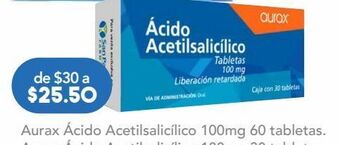 Farmacia San Pablo Ácido acetilsalicílico 100 mg oferta