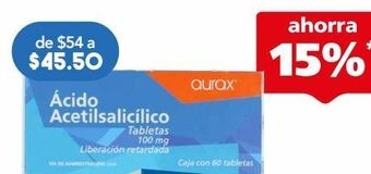Farmacia San Pablo Ácido acetilsalicílico 100 mg oferta