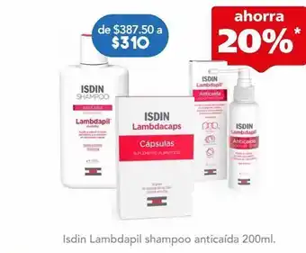Farmacia San Pablo Isdin lambdacaps suplemento alimenticio 30 cápsula oferta