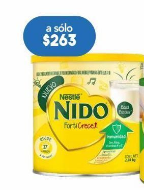 Farmacia San Pablo Nido forticrece edad escolar 2.04 kg oferta