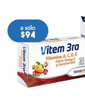 Farmacia San Pablo Biomiral vitem 3ra omega 3 oferta