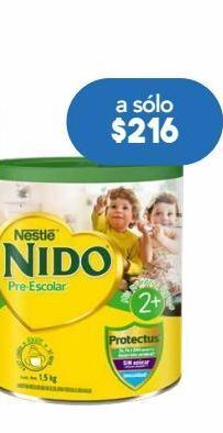 Nido pre-escolar leche en polvo para niños de 2+ años 1.5 kg