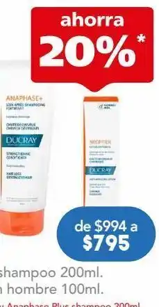 Farmacia San Pablo Ducray neoptide hombre loción anticaída de cabello 100 ml oferta