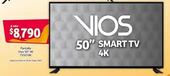 Pantalla Vios 50" 4K - TV5019K