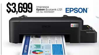 Office Depot Impresora epson ecotank l121 oferta