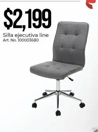 Silla ejecutiva line