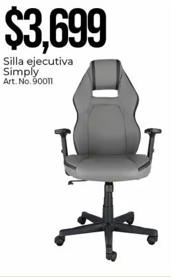Office Depot Silla ejecutiva simply oferta